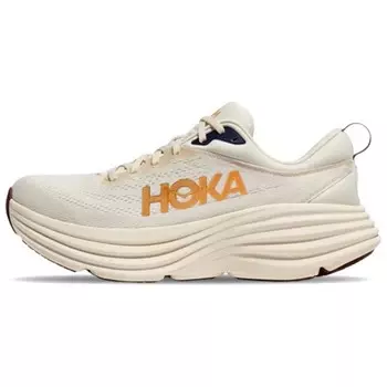 Кроссовки Bondi 8 мужские с низким верхом, белые Hoka One One