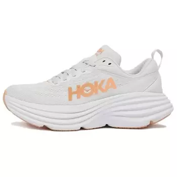 Кроссовки Bondi 8 женские с низким верхом бежевые Hoka One One