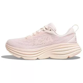 Кроссовки Bondi 8 женские с низким верхом розового цвета Hoka One One