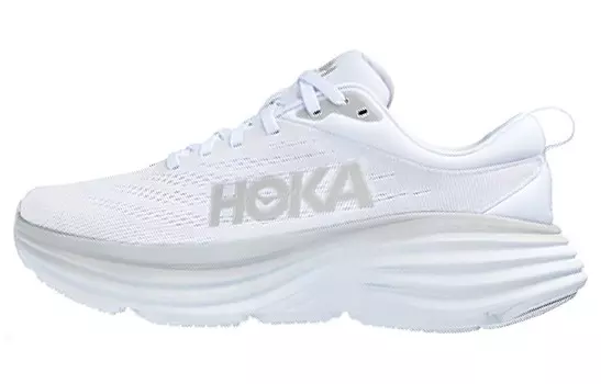 Кроссовки Bondi 8 женские с низким верхом, белые Hoka One One