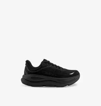 Кроссовки Bondi 9 из сетчатой ткани Hoka, черный