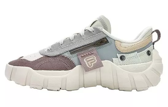 Кроссовки BONE DX Spine, женские, с низким верхом, серый Fila Fusion