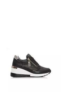 Кроссовки 'Bonnia' Porvair Trainers Moda In Pelle, черный