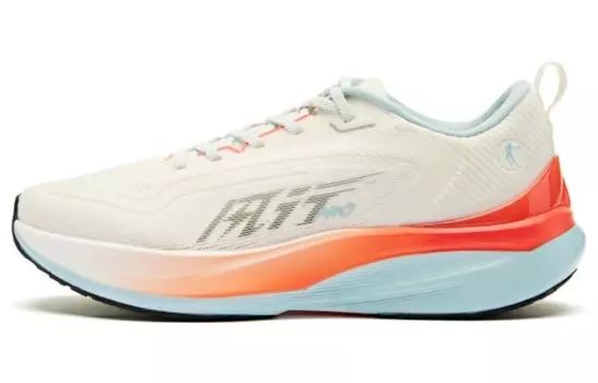 Кроссовки BOOM PRO мужские низкие белые/синие Qiaodan