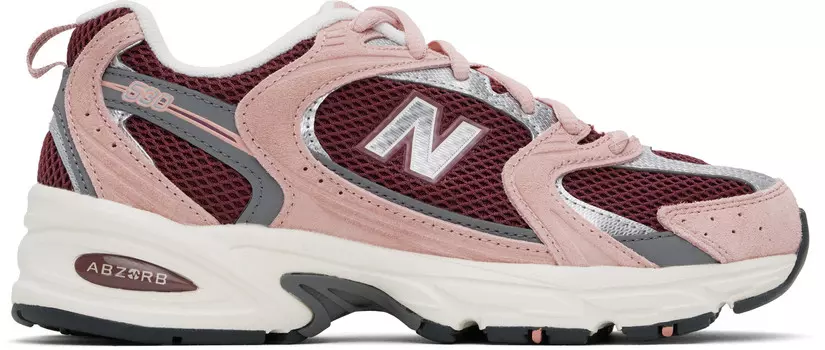 Кроссовки бордовые и розовые 530 New Balance