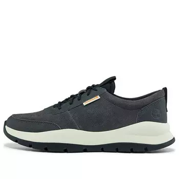 Кроссовки boroughs wide-fit trainers 'dark gray white' Timberland, серый