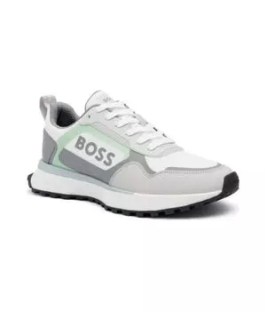Кроссовки Boss комбинированные, серый