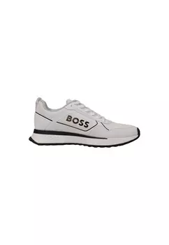 Кроссовки BOSS с логотипом бренда, белый