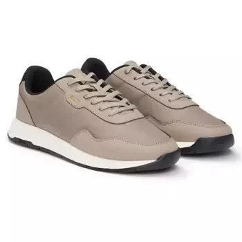 Кроссовки BOSS Titanium Runn Nypu 10263117 trainers, бежевый