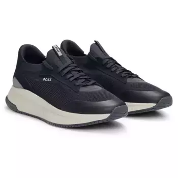 Кроссовки BOSS Ttnm Evo Slon Knrsd 10263095 trainers, синий/черный