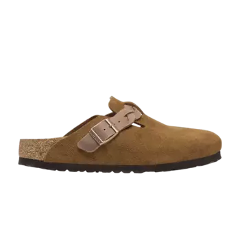 Кроссовки Boston Braided Suede Leather Narrow 'Mink', коричневый