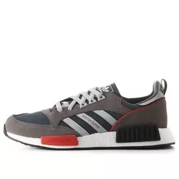 Кроссовки boston super r1 'cool grey' Adidas, серый