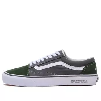 Кроссовки botanize x collection old skool 'black' Vans, черный