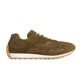 Кроссовки Bottega Veneta Orbit Sneaker Olive Oil, зеленый