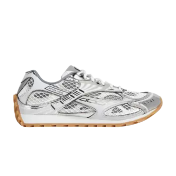 Кроссовки Bottega Veneta Orbit Sneaker 'White Silver', белый