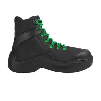 Кроссовки Bottega Veneta Puddle Bomber Black Grass, черный