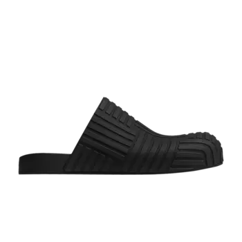 Кроссовки Bottega Veneta Rubber Clog Slide 'Black', черный