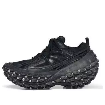 Кроссовки bouncer defender screw sneakers 'worn out black' Balenciaga, черный