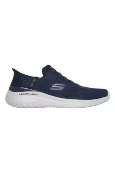 Кроссовки Bounder 2 0 из сетки с логотипом Skechers, синий