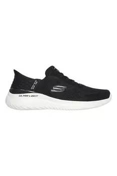 Кроссовки Bounder 2 0 из сетки с логотипом Skechers, черный