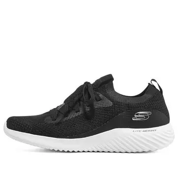 Кроссовки bounder 'black white' Skechers, черный
