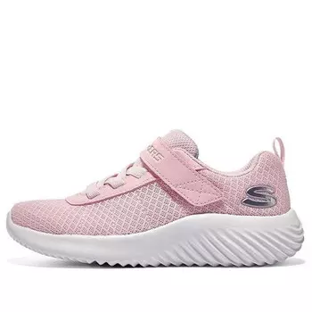 Кроссовки bounder 'pink white' Skechers, розовый