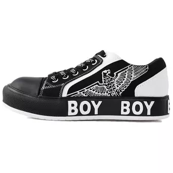 Кроссовки Boy London Skateboarding Shoes Unisex Low-top, черный