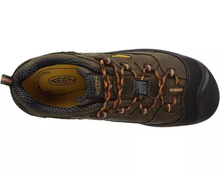 Кроссовки Braddock Low Soft Toe KEEN Utility, коричневый
