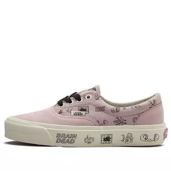 Кроссовки brain dead x era lx 'pink' Vans, розовый