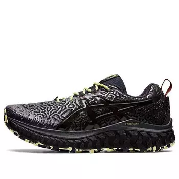 Кроссовки brain dead x trabuco max 'chaos slime' Asics, черный