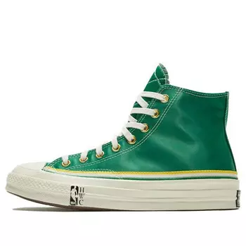 Кроссовки breaking down barriers x chuck 70 high 'celtics' Converse, зеленый