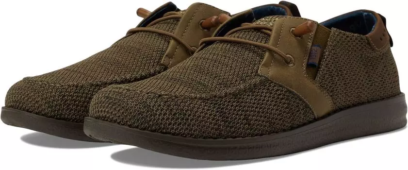 Кроссовки Brewski Knit 2.0 Oxford Wallabee Nunn Bush, цвет Olive