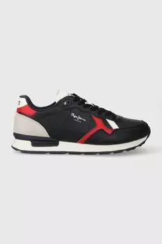 Кроссовки BRIT BASIC M Pepe Jeans, темно-синий