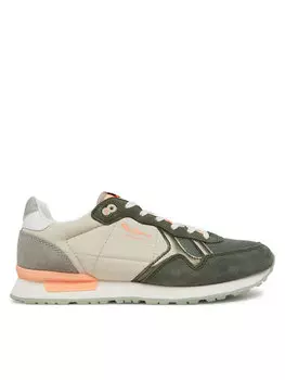 Кроссовки Brit Camp W PLS40038 Pepe Jeans, зеленый