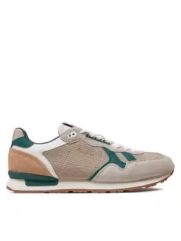 Кроссовки Brit Retro M Pepe Jeans, экрю