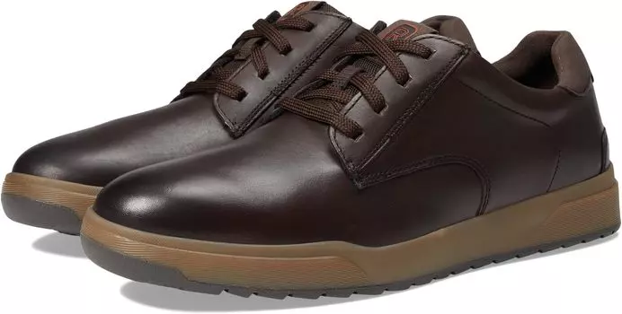 Кроссовки Bronson Plain Toe Rockport, цвет Dark Brown Leather