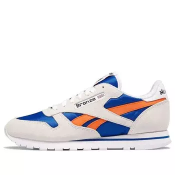 Кроссовки bronze 56k x classic leather 'new york knicks' Reebok, белый