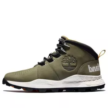 Кроссовки brooklyn 'dark green orange' Timberland, зеленый