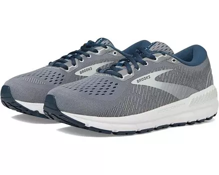Кроссовки Brooks Addiction GTS 15, цвет Grey/Navy/Aqua