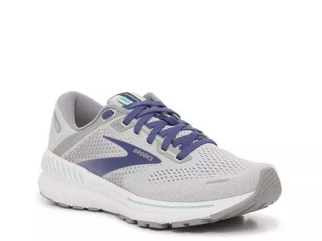 Кроссовки Brooks Adrenaline GTS 22, серый/фиолетовый
