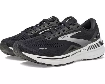 Кроссовки Brooks Adrenaline GTS 23, цвет Black/White/Silver