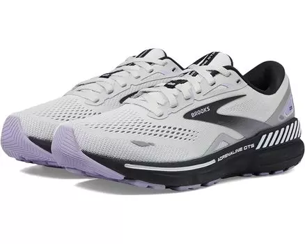 Кроссовки Brooks Adrenaline GTS 23, цвет Grey/Black/Purple