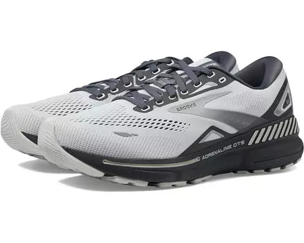 Кроссовки Brooks Adrenaline GTS 23, цвет Oyster/Ebony/Alloy