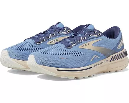 Кроссовки Brooks Adrenaline GTS 23, цвет Vista Blue/Navy/Linen