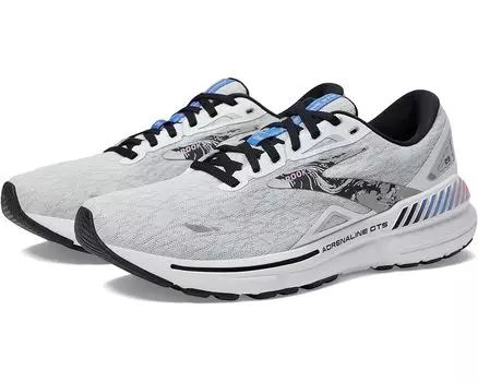 Кроссовки Brooks Adrenaline GTS 23, цвет White/Black/Orchid Bouquet