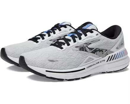Кроссовки Brooks Adrenaline GTS 23, цвет White/Black/Orchid Bouquet