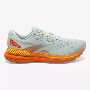 Кроссовки Brooks Adrenaline GTS 23, серо-голубой/оранжевый