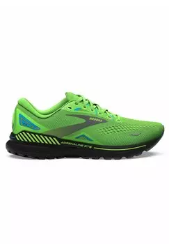 Кроссовки Brooks Adrenaline Gts 23, зеленый, серый геккон, атомно-синий