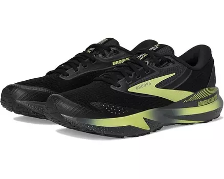 Кроссовки Brooks Adrenaline GTS 24 Weatherized, цвет Black/Ebony/New Yellow