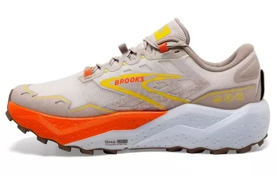Кроссовки Brooks Caldera 7 'Lemon Chrome Black', коричневый